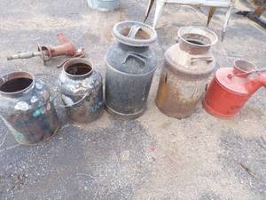 5 Vintage Garden Planters