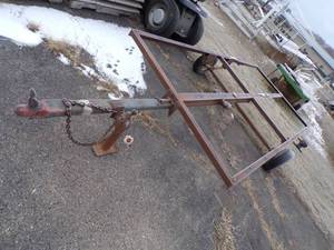 Unfinished Tilt Bed Trailer 64 x 141