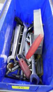 bin of misc tools