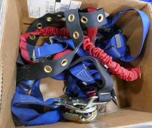 Two safety harnesses