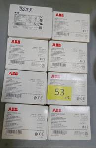 8 New in box ABB relays