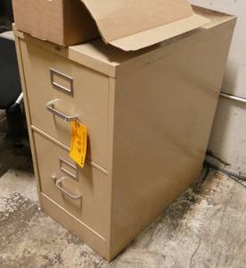 2 drawer file cabinet