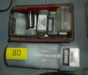 Erickson new CAT40 tool holder and collets