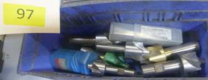 Radius cutter bits