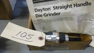 New Dayton straight handle die grinder 6Z589A