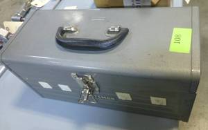 nice Craftsman toolbox with phone and electronic connections