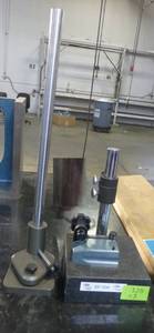 2 dial indicator stands, and Mitutoyo 156-502