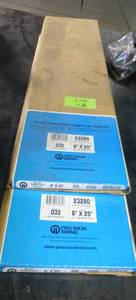 Blue tempered shim flat sheets