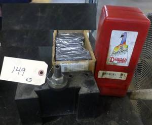 THREE Dorian D60EA-2 No.2 turn face and bore holder 1-12 inch tool cap