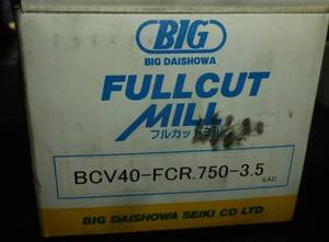 Big Daishowa fullcut Mill BCV40 FCR.750-3.5