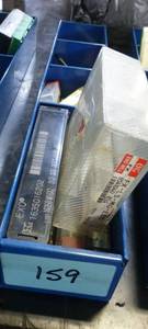 Bin of end mills