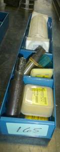 Bin of various tooling