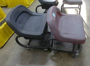 Two Snap-on work stools