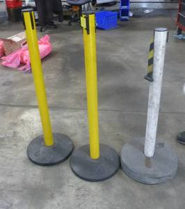 3 Safety Stancions
