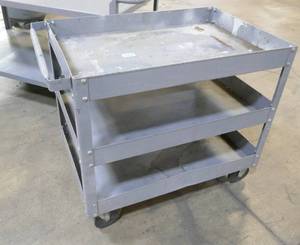 steel rolling cart - 36x24