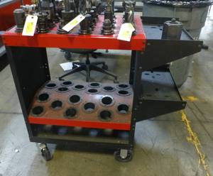 Cart and CAT40 tool remover