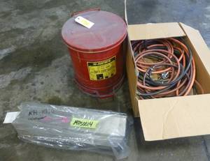 Oily waste safety can, hose, and RH-MB20 Waycover