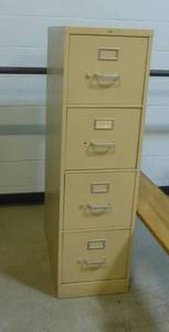 4 drawer file cabinet