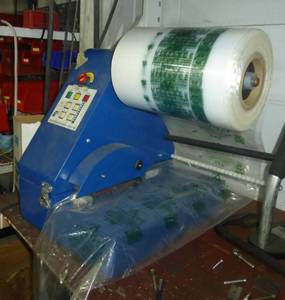 Polyair bubble packaging machine