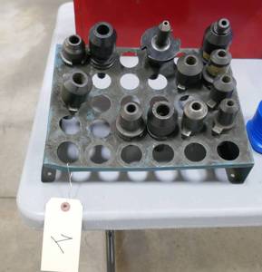 tray of CAT40 tool holding