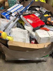 lot 23 image: Gaylord of Assorted Misc. Items and Hardware Various Models and Conditions  Customer Returns See Pictures