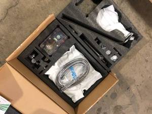 lot 24 image: 2-Handle 2-Spray Handheld Tub and Shower Faucet with 8 in. Shower Head Combo in Chrome (Valve Included) by ELLO&ALLO   Customer Returns See Pictures