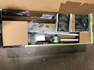 lot 46 image: Green Machine 62V Cordless Battery 16in. String Trimmer Cut Swath Brushless Motor with Auto-wind spool and 2.5 Ah Battery and Charger Customer Returns See Pictures