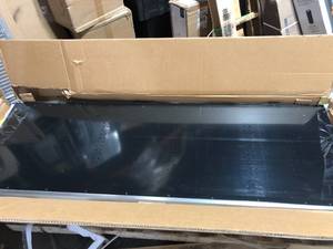 lot 7 image: Husky Ready-to-Assemble 24-Gauge Steel Freestanding Garage Cabinet in Black (48 in. W x 72 in. H x 18 in. D)  Customer Returns See Pictures