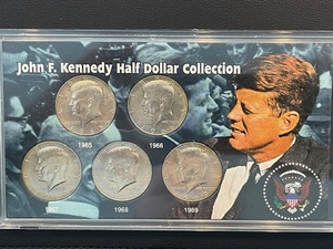 lot 43 image: John F. Kennedy Half Dollar Collection