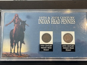 lot 44 image: Indian Head Cents