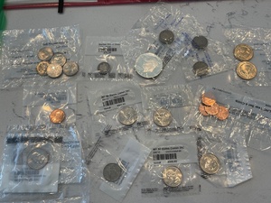 lot 60 image: Liberty Nickels, Eisenhower Silver, Barber Silver, Dollar Coins, and More