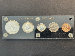 lot 70 image: 1962 U.S. Mint Proof Set