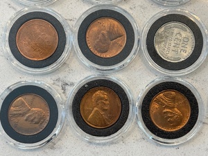 lot 85 image: Lincoln Wheat Cent Collection Uncirculated