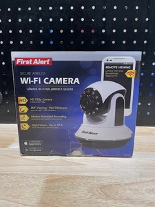 lot 8 image: First Alert Secure Wireless Wi-Fi Camera