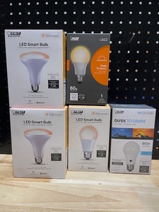 lot 9 image: Feit LED Smart Bulbs
