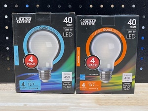 lot 17 image: Feit LED 40w Light Bulbs