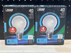 lot 19 image: Feit LED Daylight 40w Light Bulbs