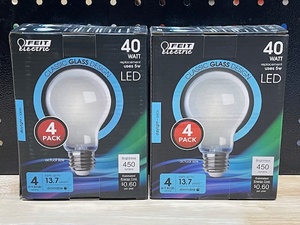 lot 21 image: Feit LED Daylight 40w Light Bulbs