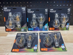 lot 26 image: Feit LED Light Bulbs