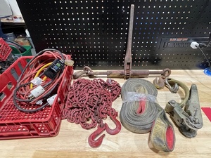 lot 48 image: Chain, Binder, Ratchet, Sling, More
