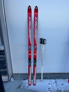lot 76 image: Hart Downhill Skis and Poles