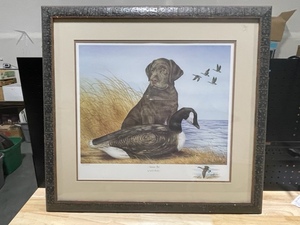 lot 50 image: Framed Print