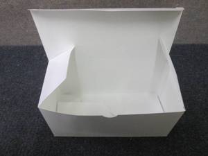 lot 430 image: Case of 250 - White Paper Boxes 4x4...
