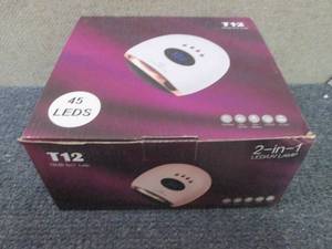 lot 75 image: 2 in 1 LEDUV Nail Lamp...