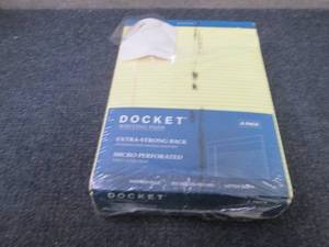 lot 139 image: 6 pk Letter Size Writing Pads...