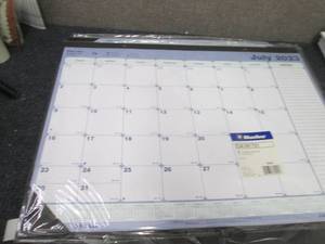 lot 170 image: 3- 13 month Academic Desk Pads...