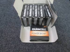 lot 176 image: 6- 4pks Duracell Powerboost AA Batt...