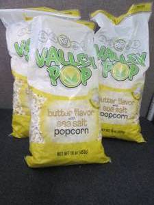 lot 192 image: 3 Large 16 oz Bags Valley Pop Popco...