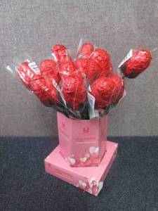 lot 194 image: 16 Chocolate Roses Bouquet...