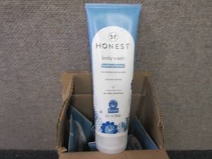 lot 211 image: 6- 8 oz Honest Soothing Therapy Bod...